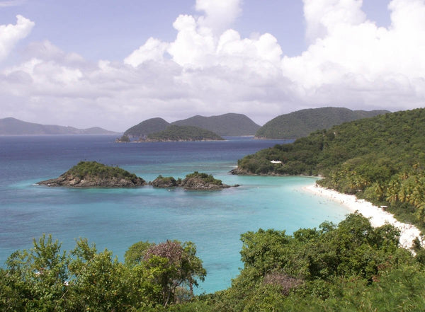 Howard Trunk Bay I Glossy Poster