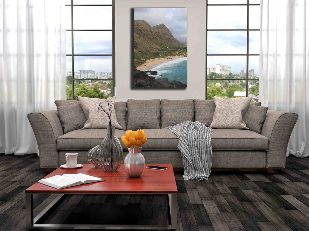 Howard Mountain View Canvas Installed