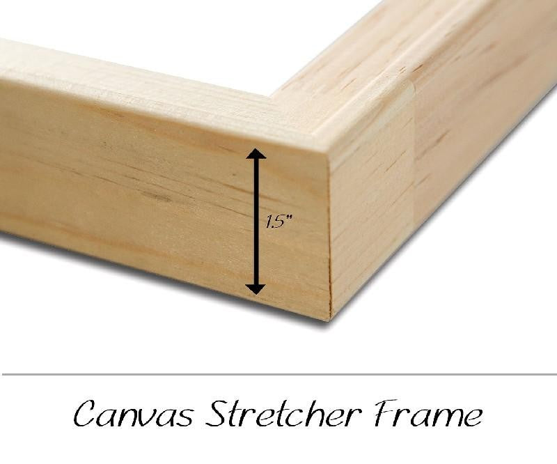 1.5" Real Wood Canvas Stretchers