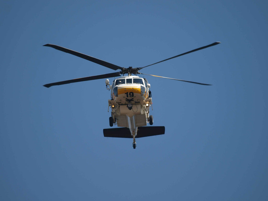 Chibi LACoFD Copter 19 Wall Decal