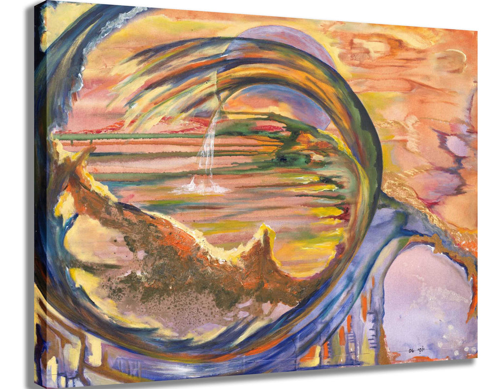 Yosi Amir XXXIII Canvas Printed