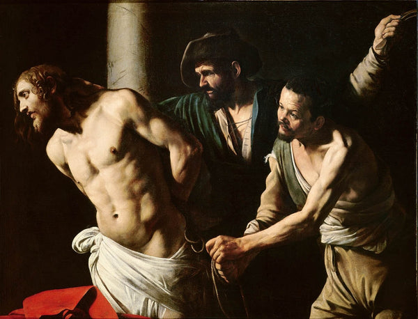 Caravaggio "The Flagellation of Christ" (1605) Wall Decal