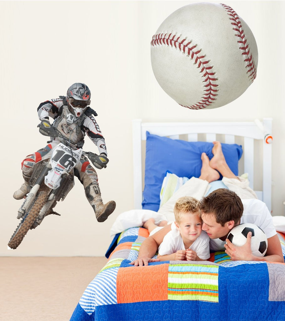 Searchlight GP Motocross II Wall Decal Cutout