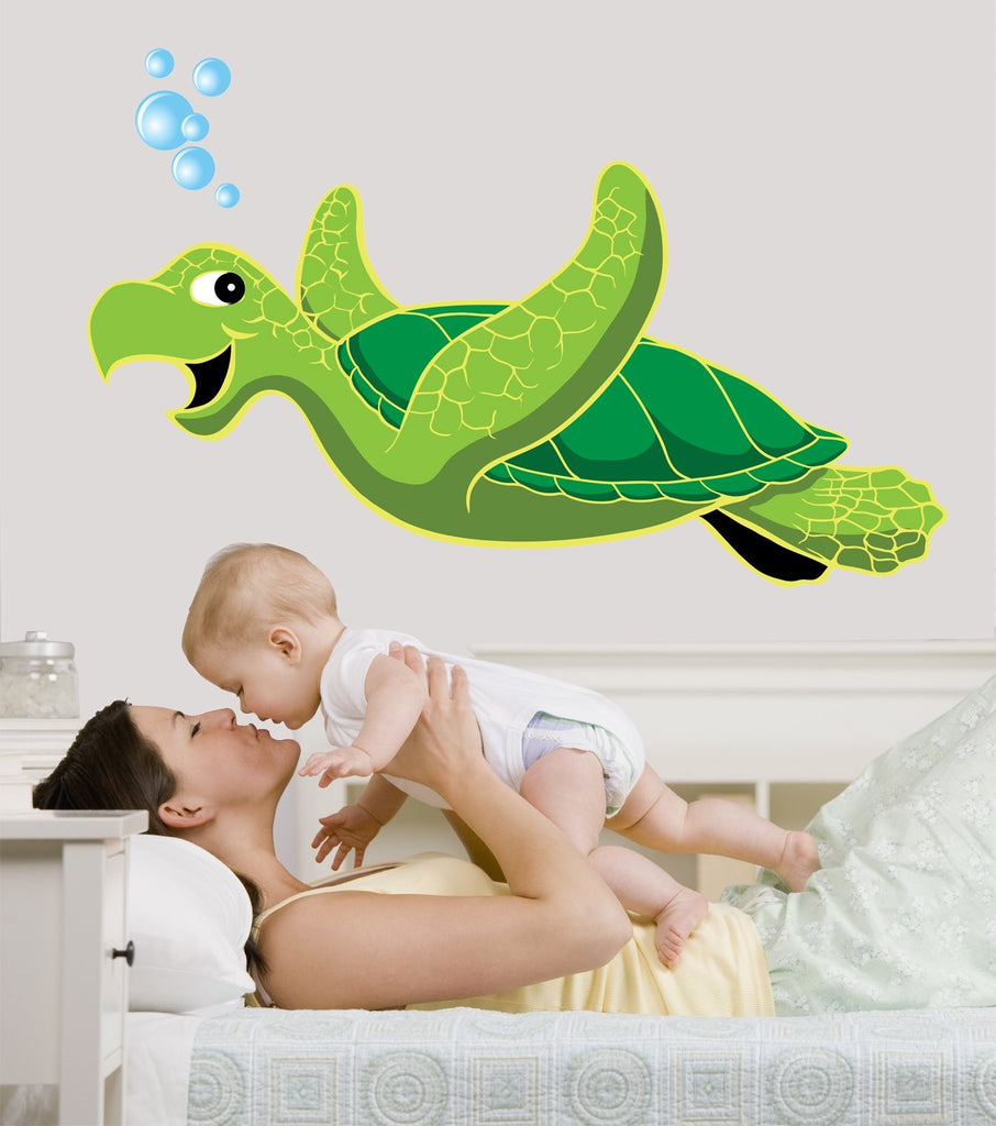 Winn Sea Turtle Wall Decal Cutout