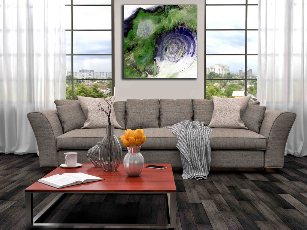 Buell Richat Structure Canvas Installed