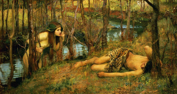 Waterhouse "The Naiad" (1893) Wall Decal