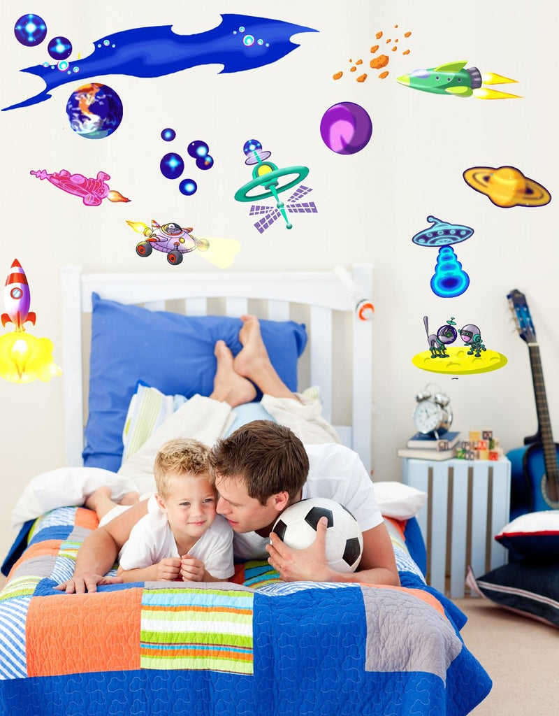 Murals2Go Space Multi-Pak Wall Decals