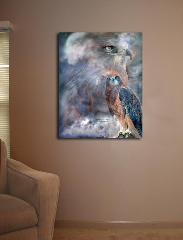 Cavalaris "Spirit Of The Hawk" Canvas Installed