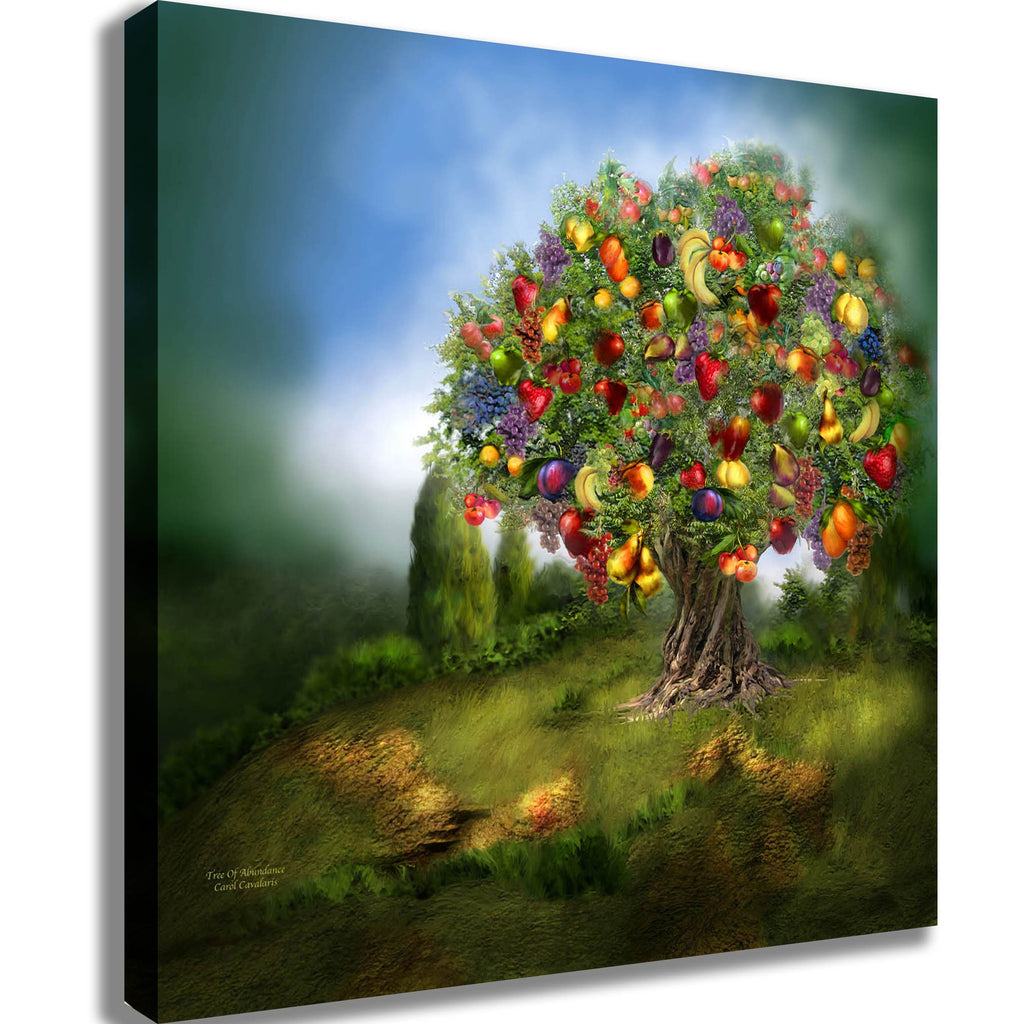 Cavalaris "Tree Of Abundance" Canvas Printed