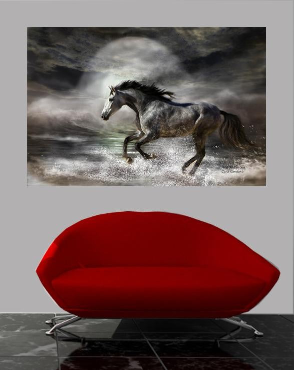 Cavalaris "Wild As The Sea" Glossy Poster