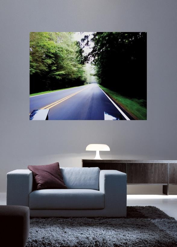 Shaffer Highway Glossy Poster