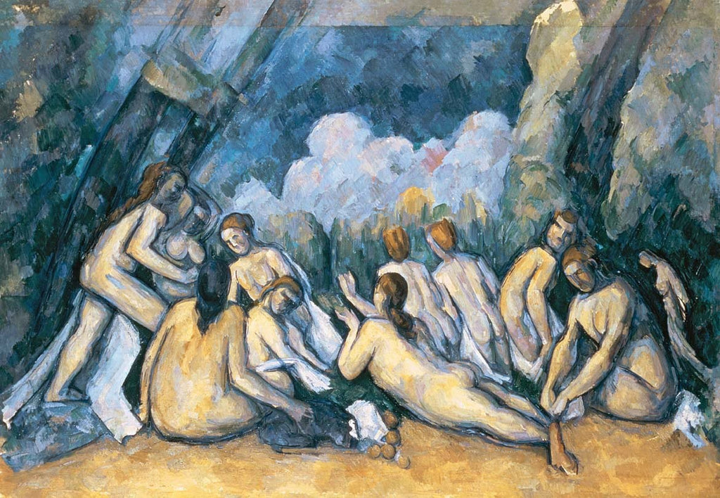 Cezanne "The Large Bathers" (1905) Wall Decal