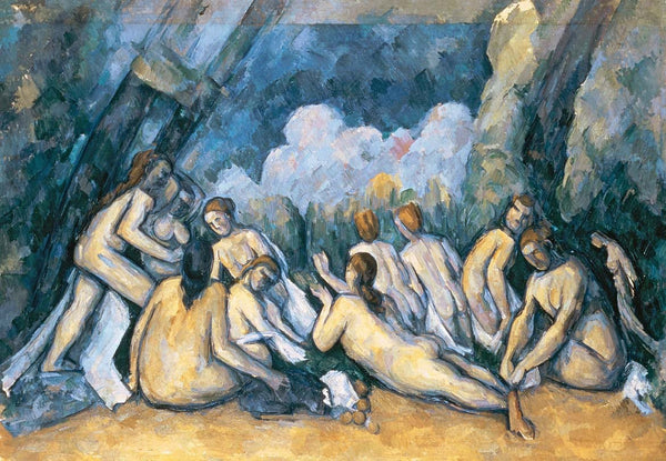 Cezanne "The Large Bathers" (1905) Wall Decal