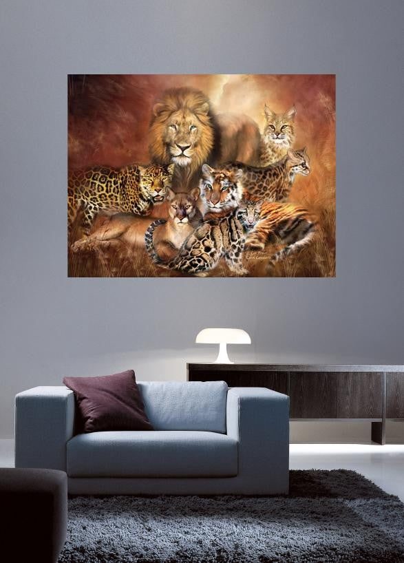 Cavalaris "Cat Power" Glossy Poster