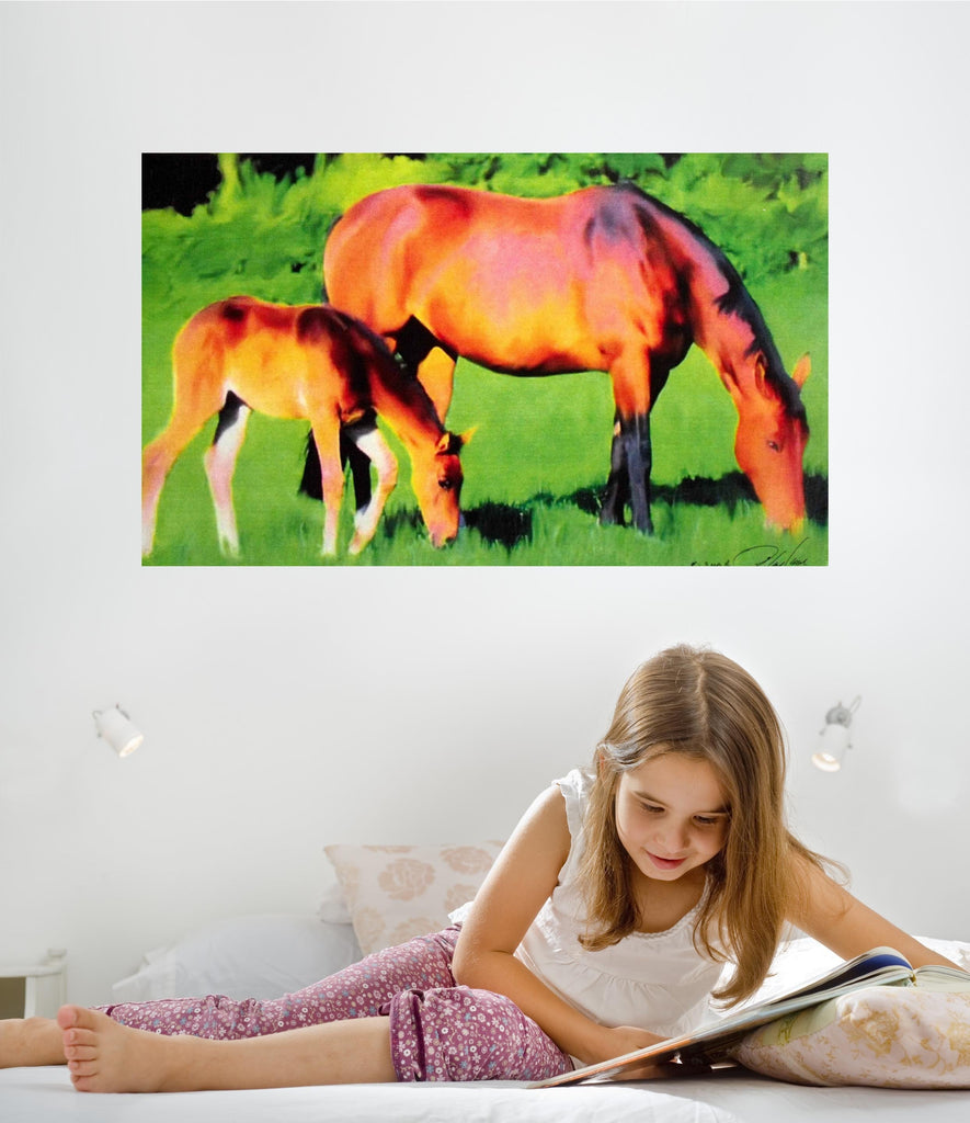 Tymeless Wonders Mare & Foal Wall Decal