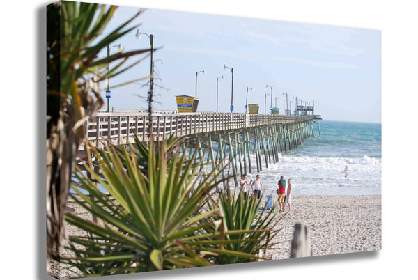 Clark Boardwalk Canvas Printed