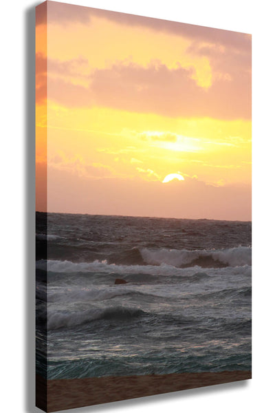 Howard Sunrise I Canvas Printed