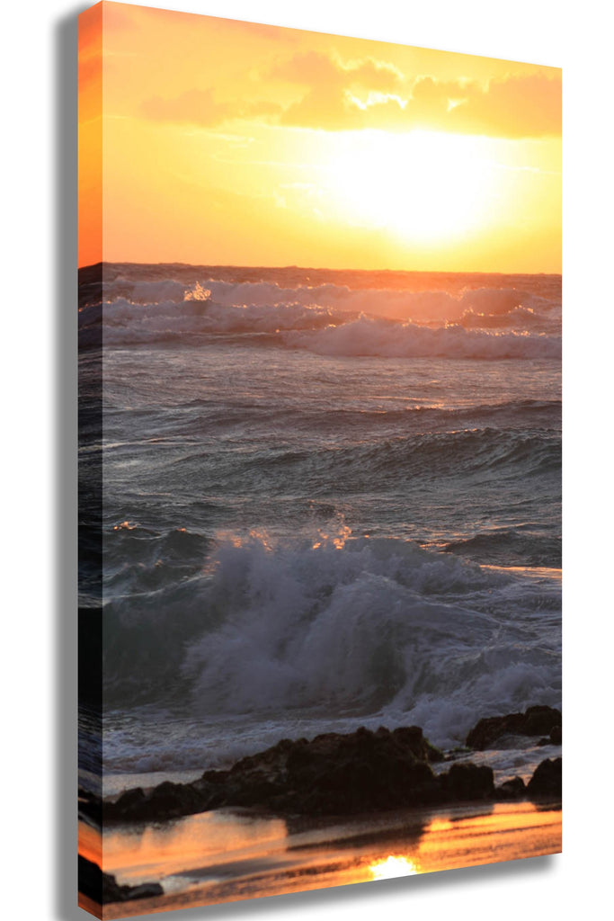 Howard Sunrise II Canvas Printed