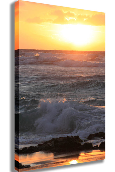 Howard Sunrise II Canvas Printed