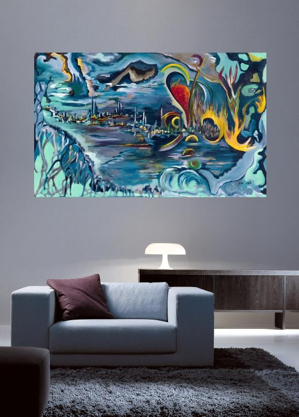 Yosi Amir VIII Glossy Poster