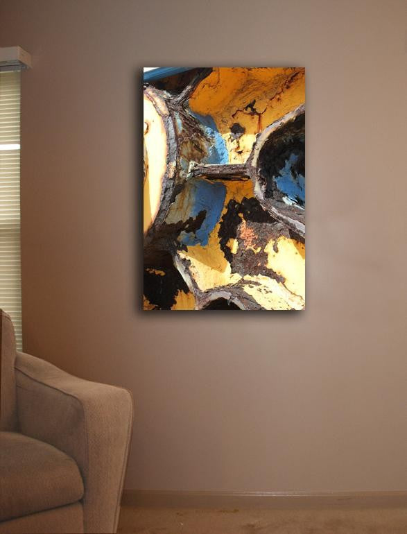Howard "Yellow Rust" Canvas Installed