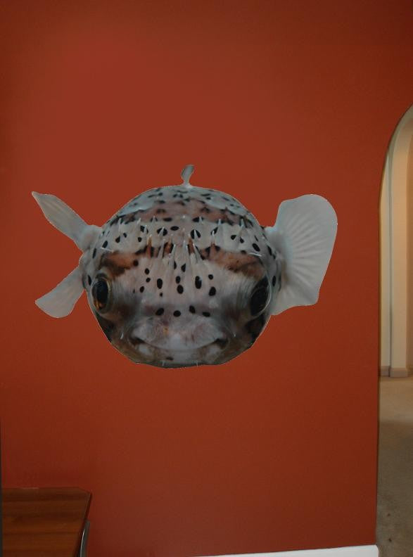 Guernsey Puffer II Wall Decal Cutout