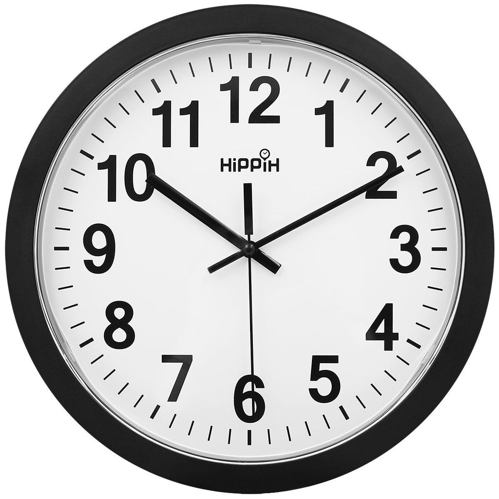 Hippih 12" Silent Decorative Clock