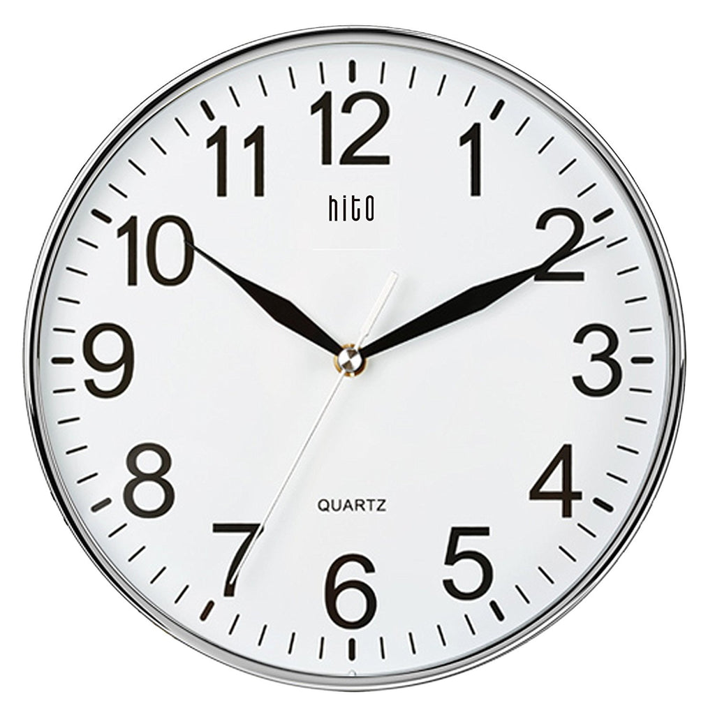 HITO 10" Silent Wall Clock