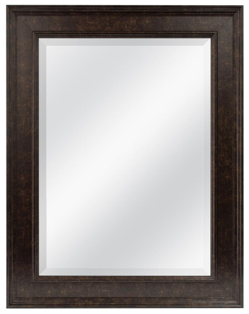 MCS Beveled Mirror, 21.5"x27.5" Bronze
