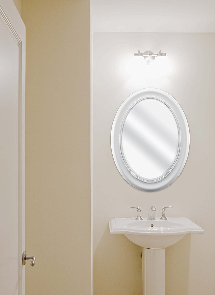 MCS Oval Mirror, 22.5" x 29.5" (4 colors) Installed4