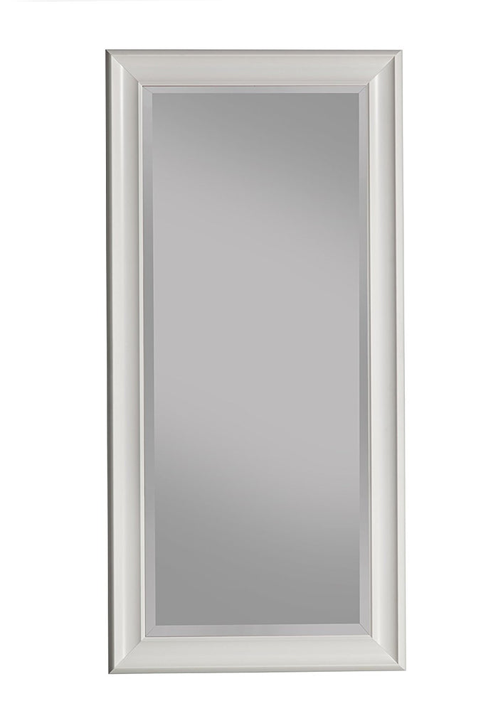 Sandberg Furniture Full Length Leaner Mirror Frame, 31" x 65" White