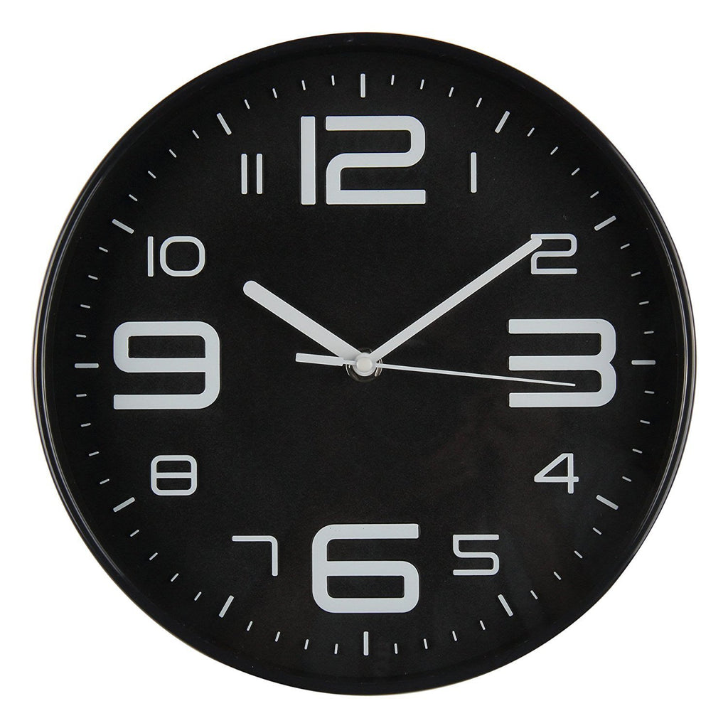 SonYo 10" Big 3D Number Silent Wall Clock