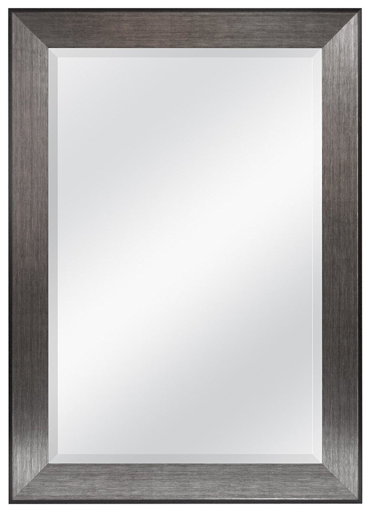 MCS Wedge Rectangular Mirror, 30"x42" Gray 