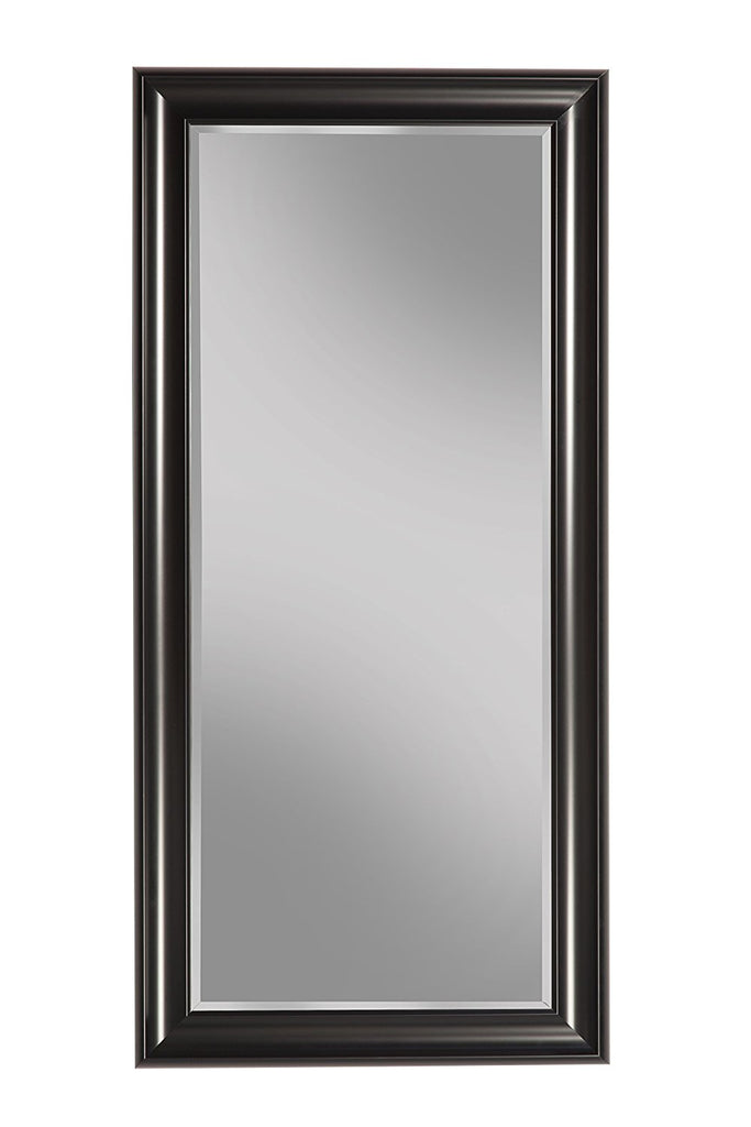 Sandberg Furniture Full Length Leaner Mirror Frame, 31" x 65" Black