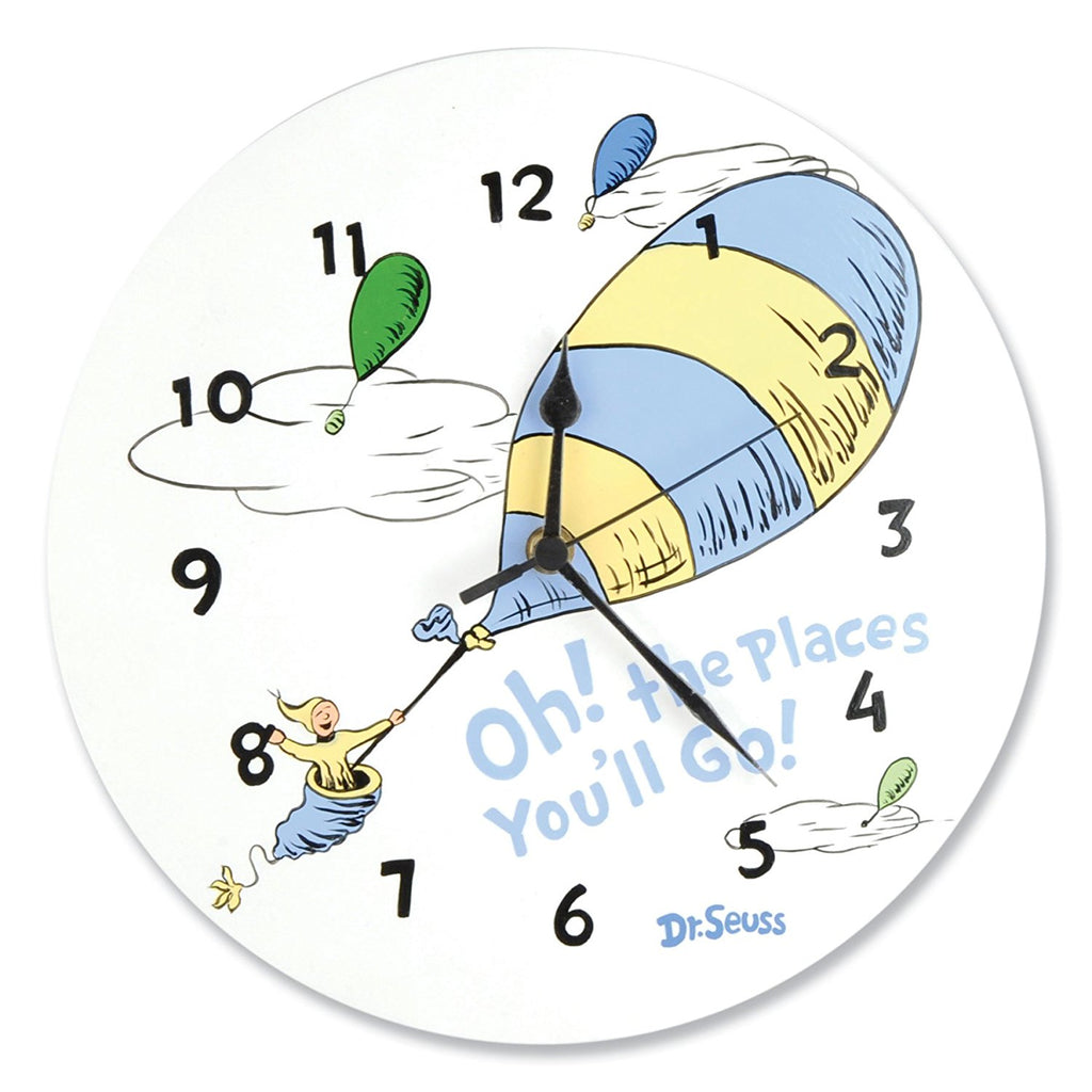 Trend Lab Dr.Seuss Wall Clock Places Boy