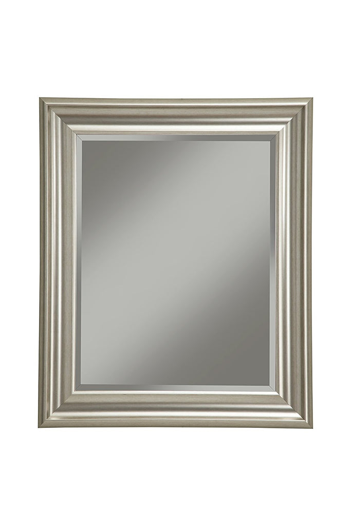 Sandberg Furniture Wall Mirror 30"x36" Champagne Silver