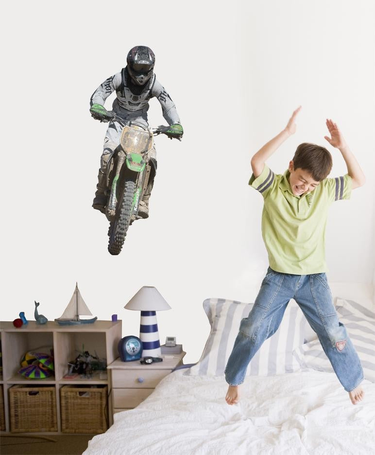 Searchlight GP Motocross XIII Wall Decal Cutout