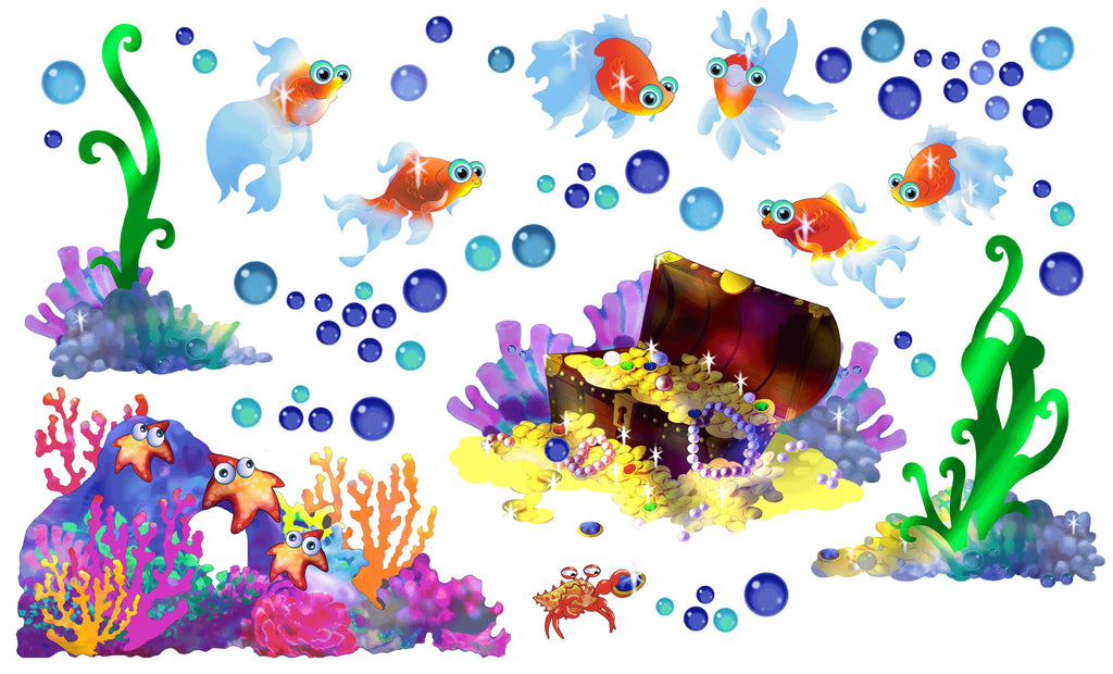 Murals2Go Treasure Multi-Pak Wall Decals