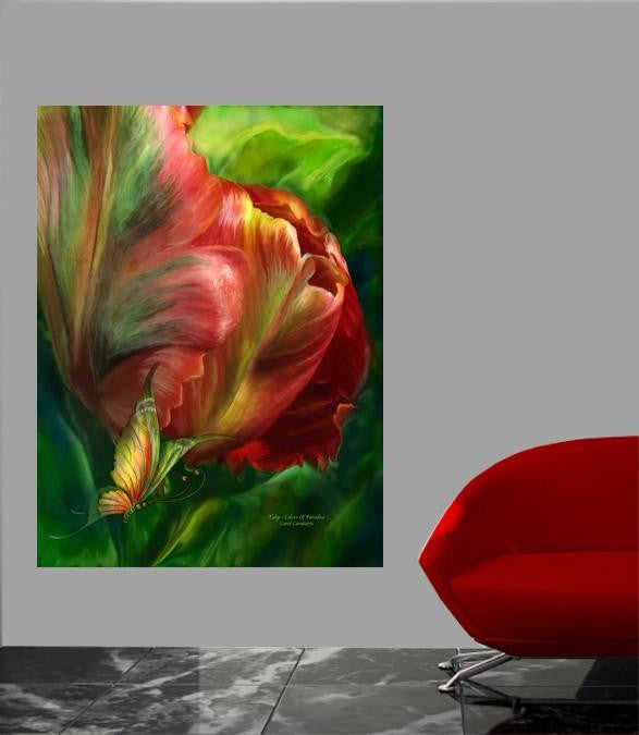 Cavalaris "Tulips-Colors Of Paradise" Glossy Poster