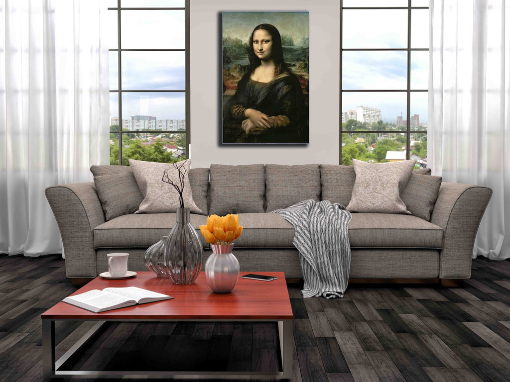 da Vinci "Mona Lisa" (1503) Canvas Installed