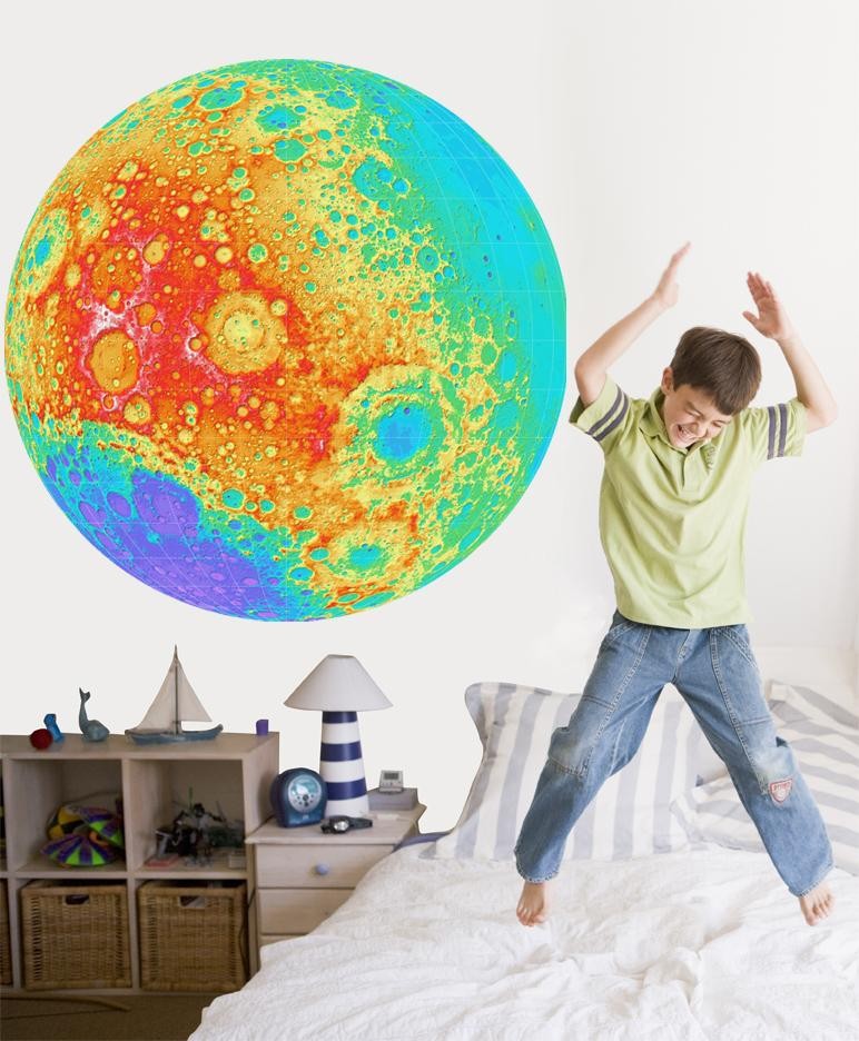 Tokaya New Moon Wall Decal  Cutout