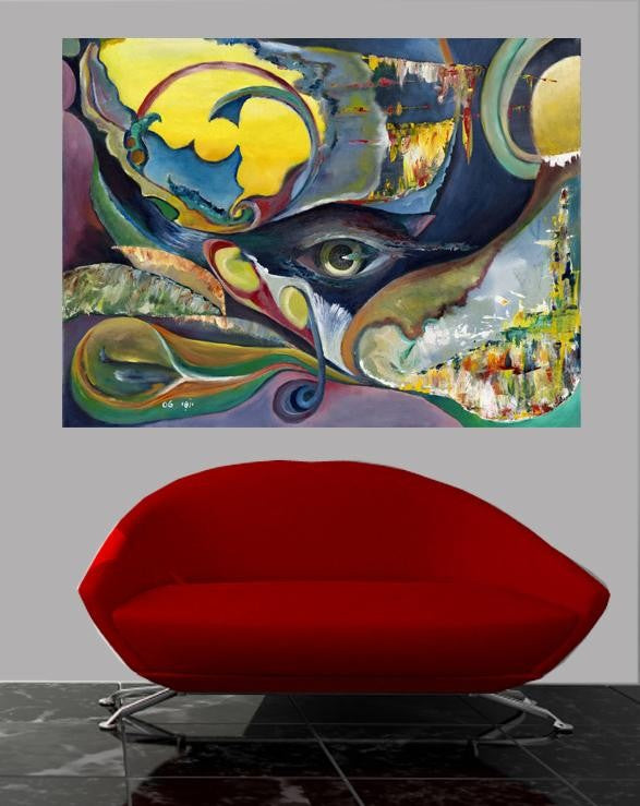 Yosi Amir VII Glossy Poster