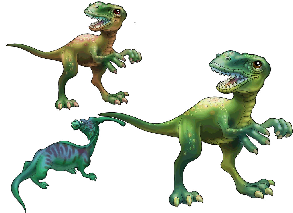 Murals2Go Dinosaur Wall Decals II