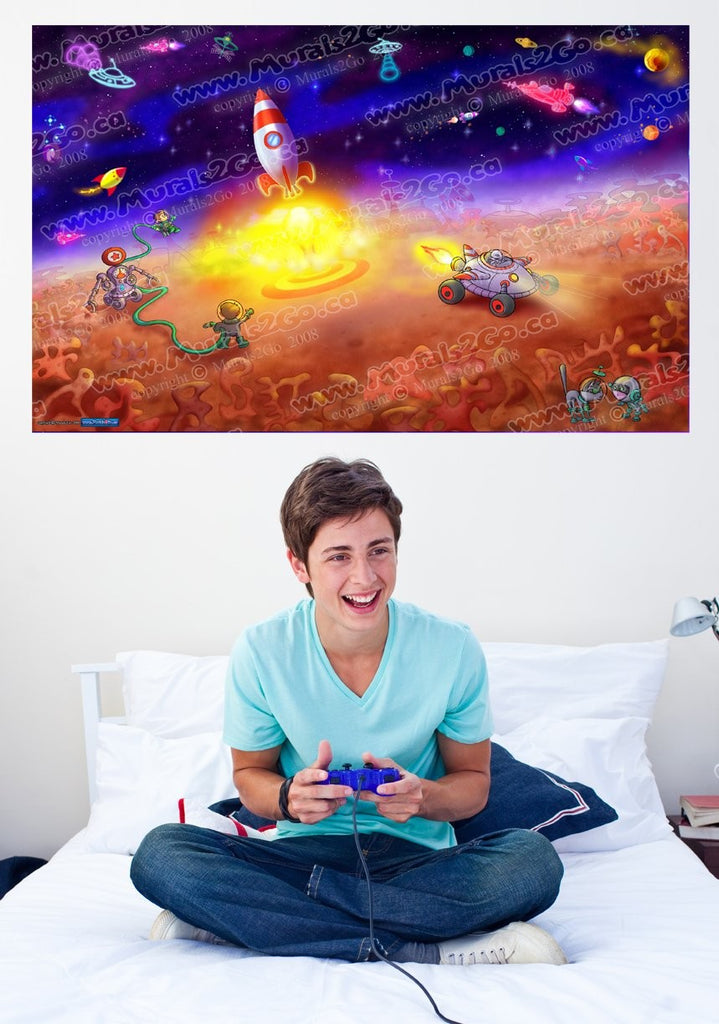 Murals2Go Space I Glossy Poster