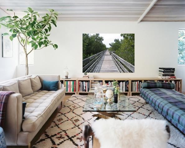 Kraft "Long Boardwalk" Wall Decal