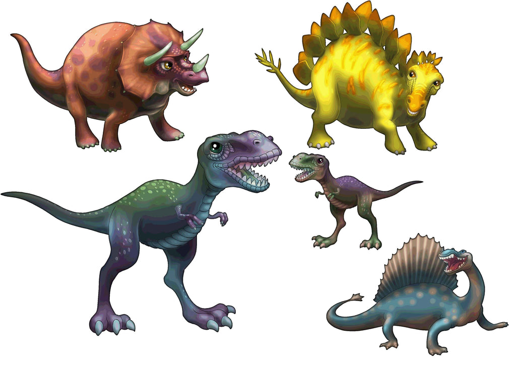 Murals2Go Dinosaur Wall Decals III
