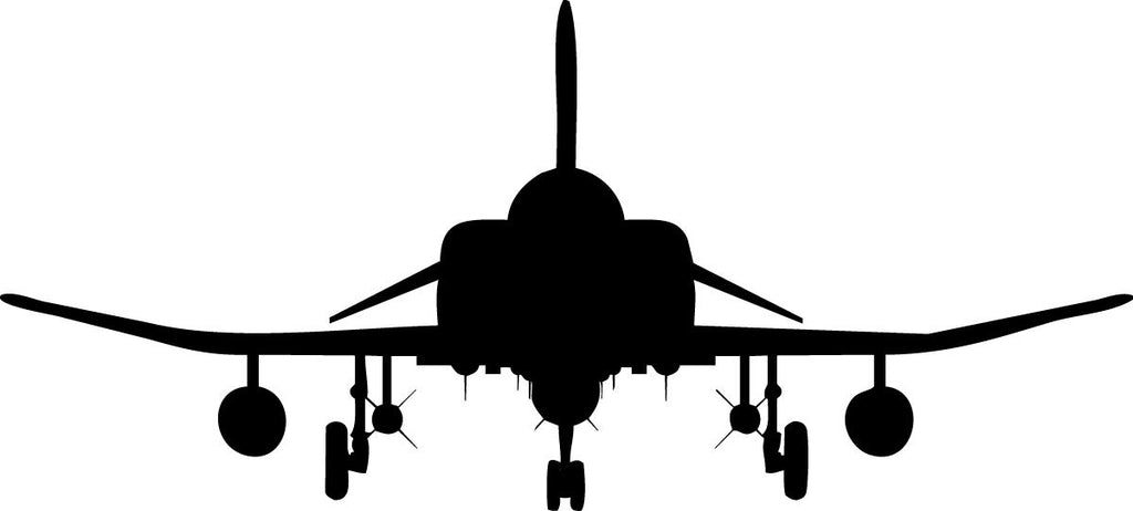 Haynes Silhouette Jet (F4 Phantom) I Wall Decal Cutout