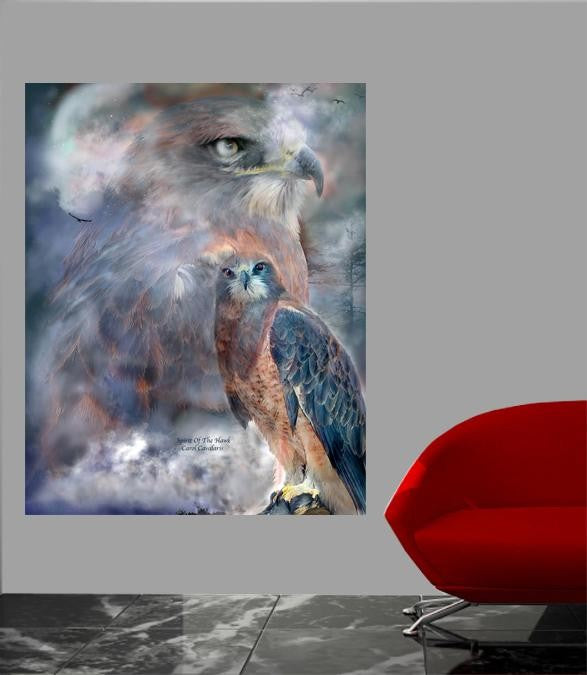Cavalaris "Spirit Of The Hawk" Glossy Poster