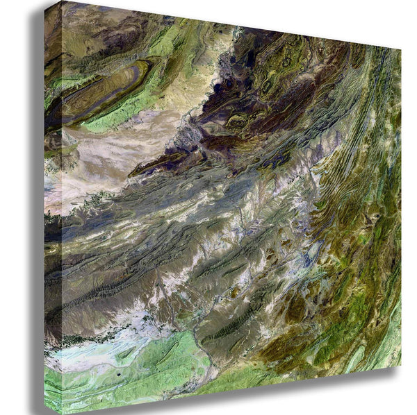 Buell Sulaiman Mountains Canvas Printed