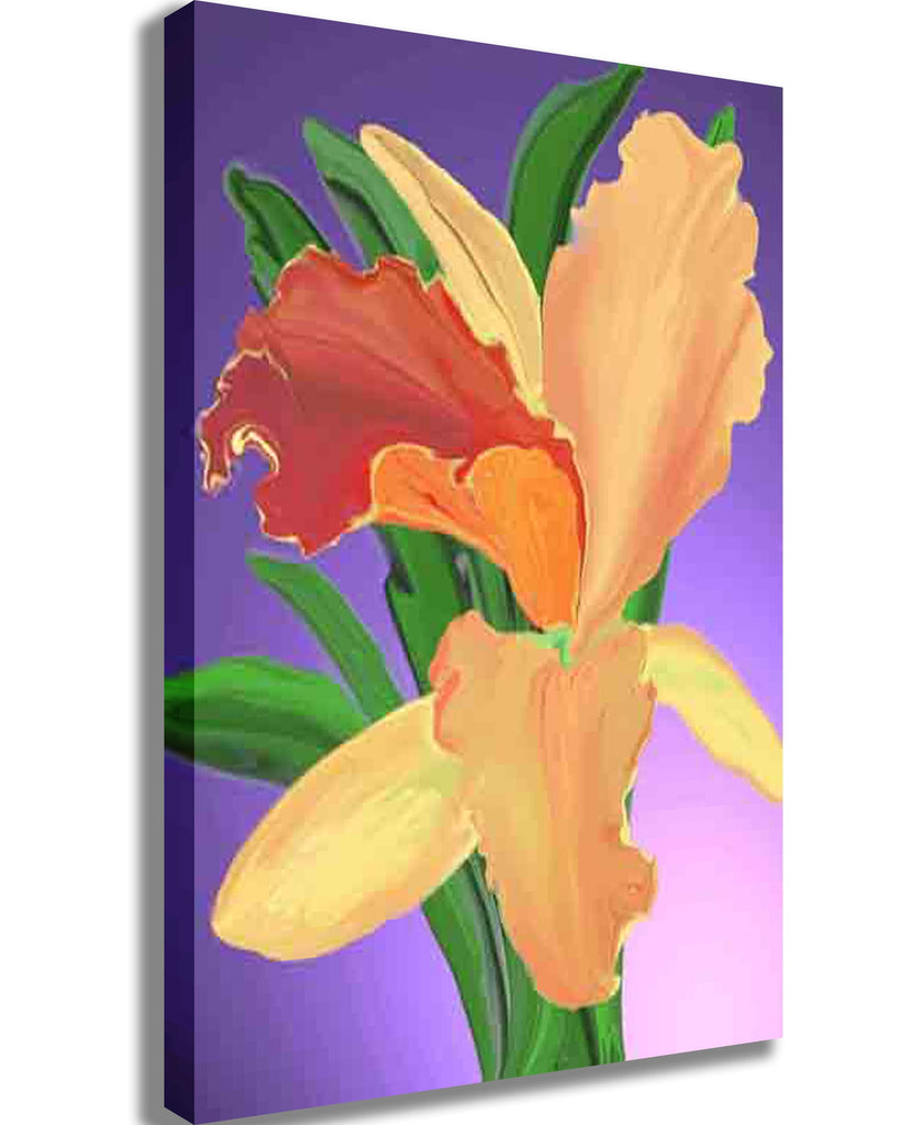 Pick "Bantham Orchid" Canvas Printed